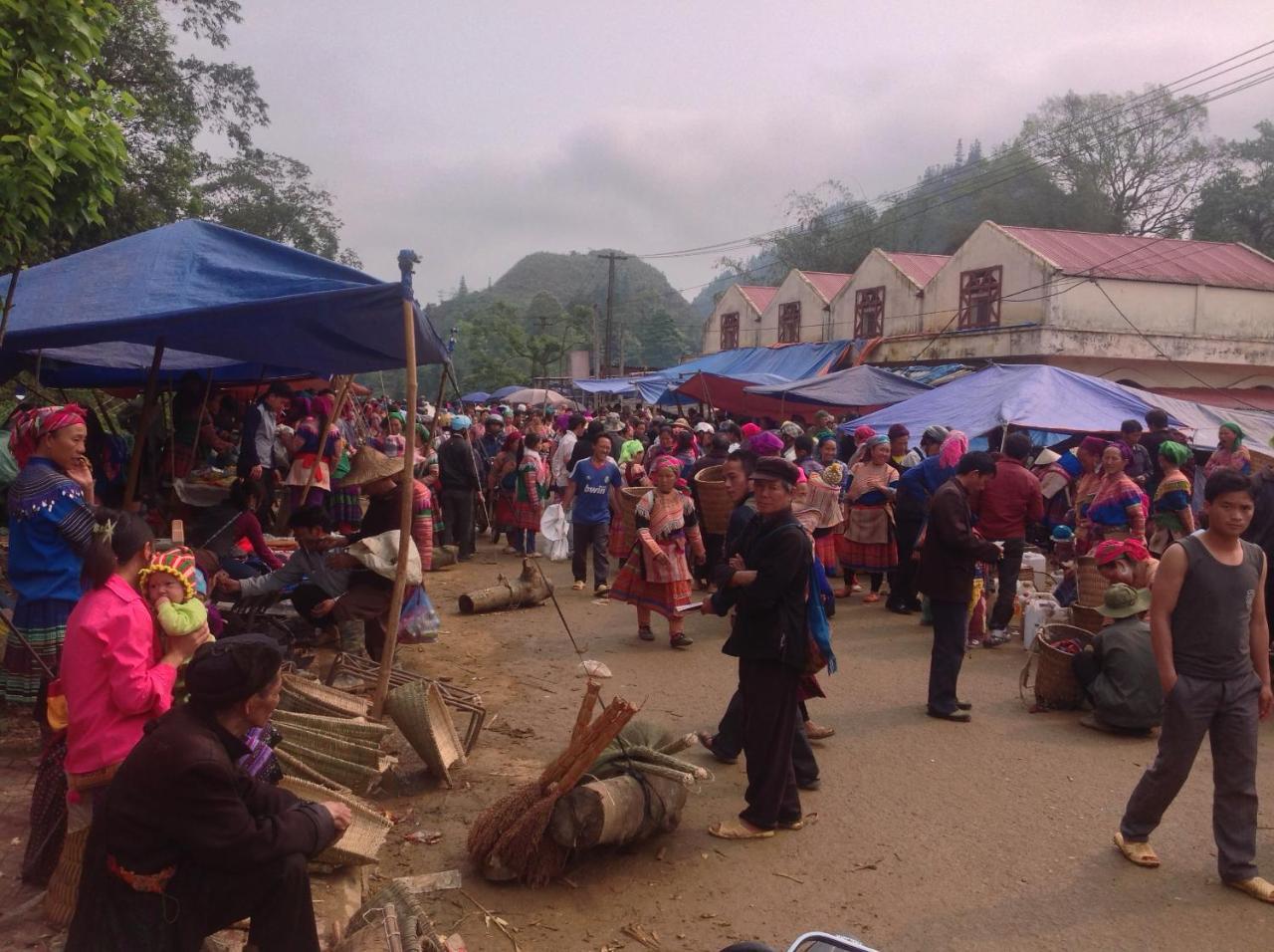 Sa House Bac Ha Lägenhet Exteriör bild