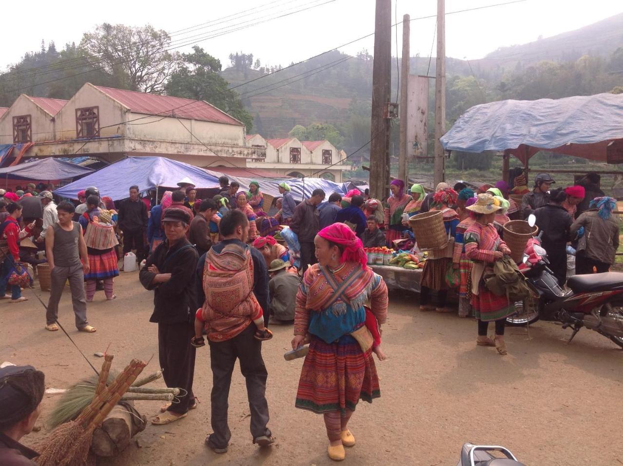 Sa House Bac Ha Lägenhet Exteriör bild