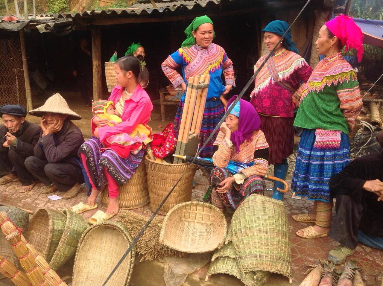 Sa House Bac Ha Lägenhet Exteriör bild