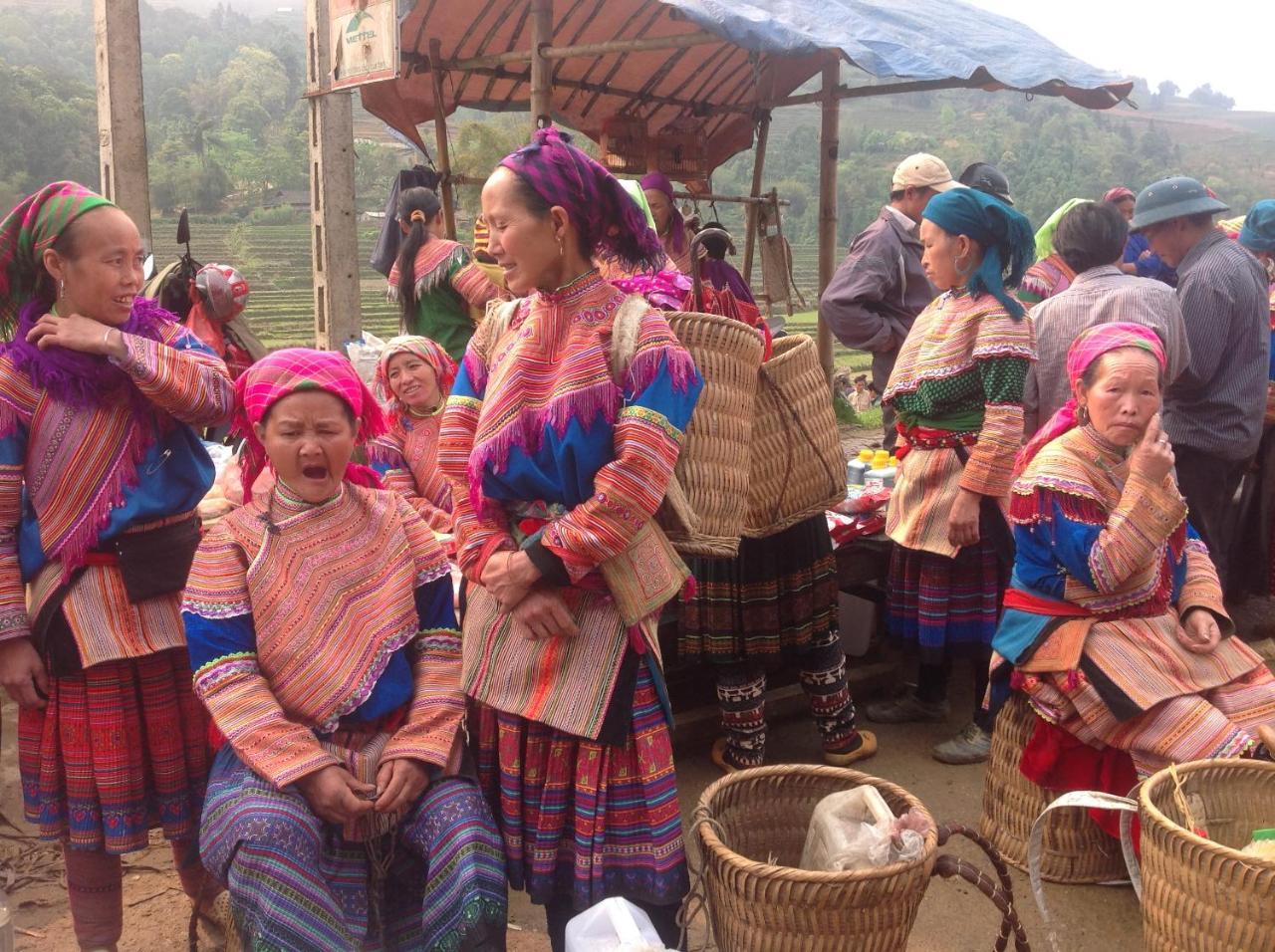 Sa House Bac Ha Lägenhet Exteriör bild